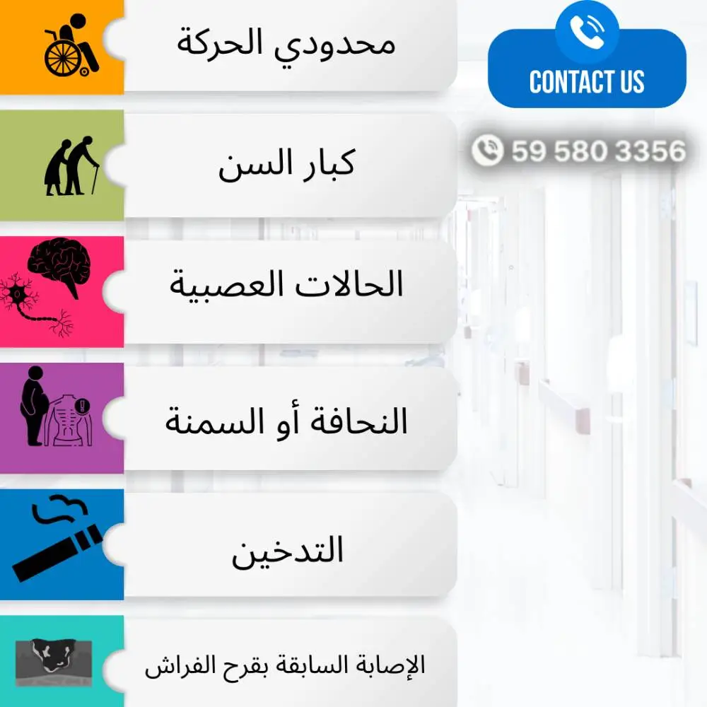 الفئات الأكثر عرضة للإصابة